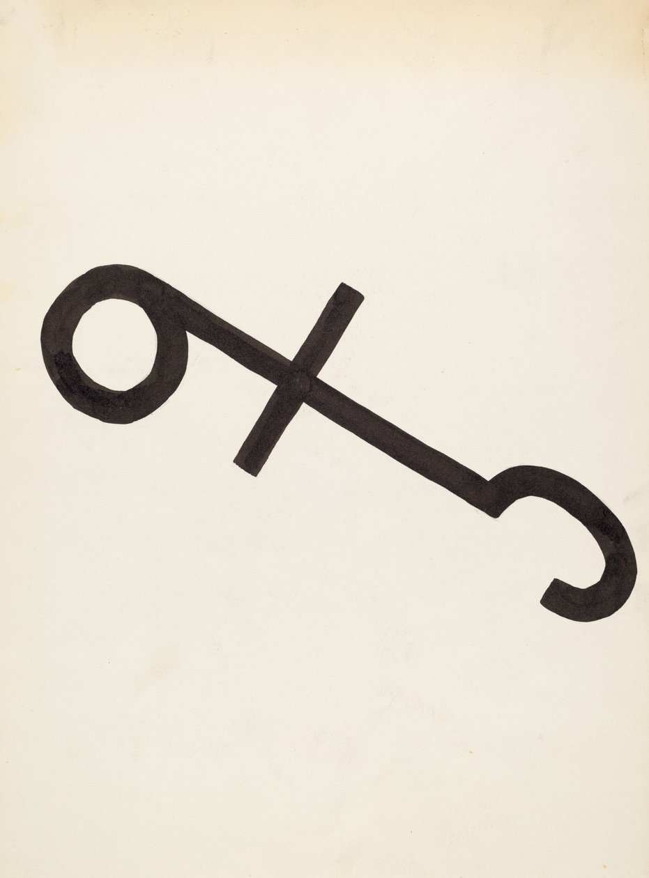 Cattle Brand, c. 1936 by J.Henry Marley