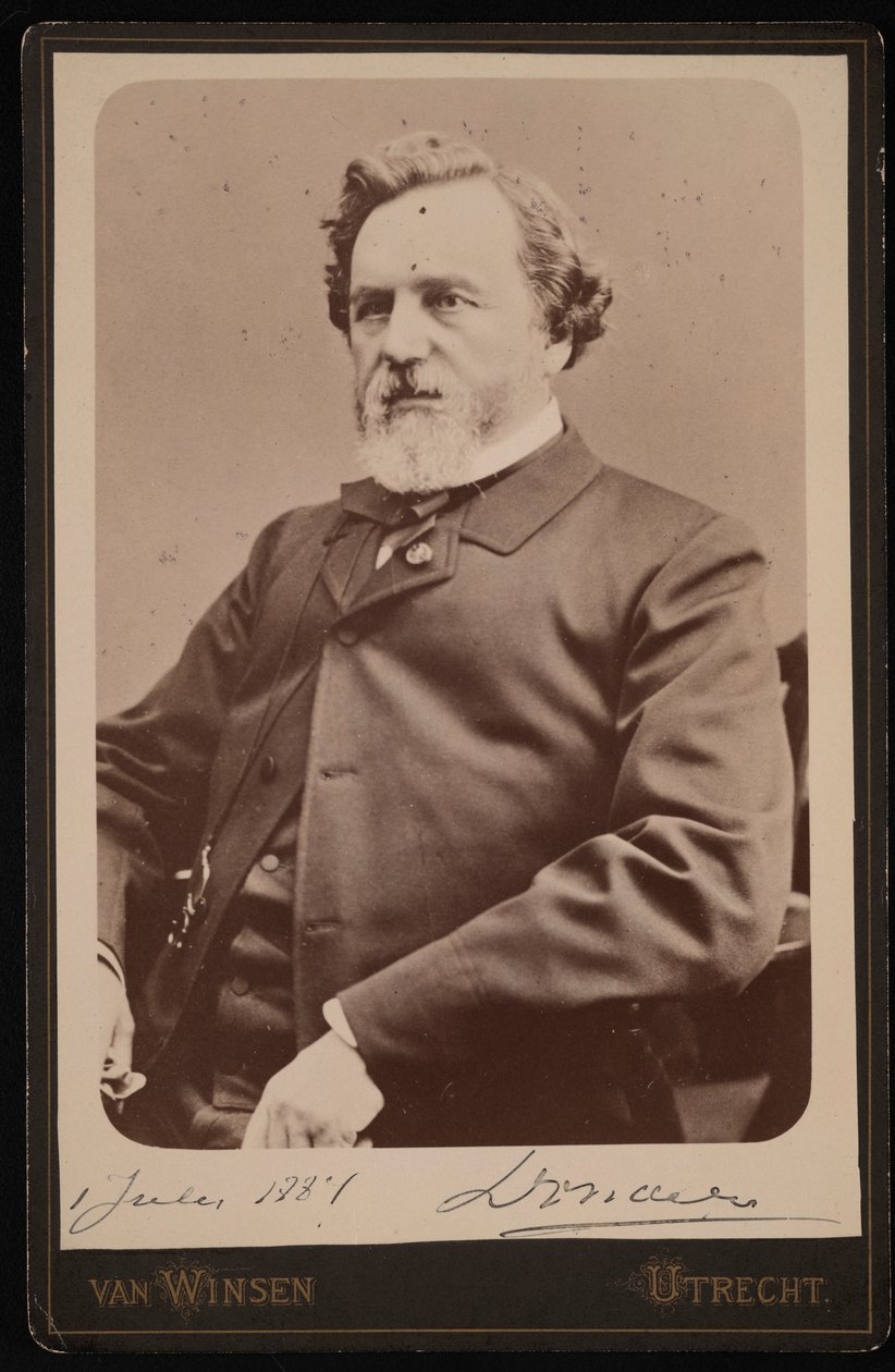 Portrait of Franciscus Cornelius Donders by JJA Van Winsen
