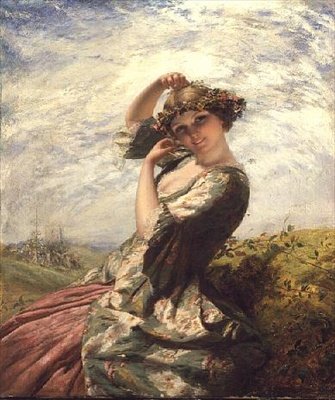 The Harvest Queen by J.J. (attr. to) Hill