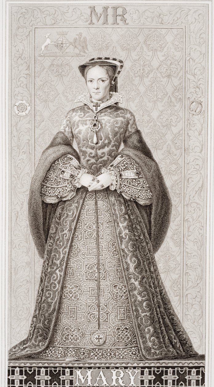 Queen Mary (1516-58) from 