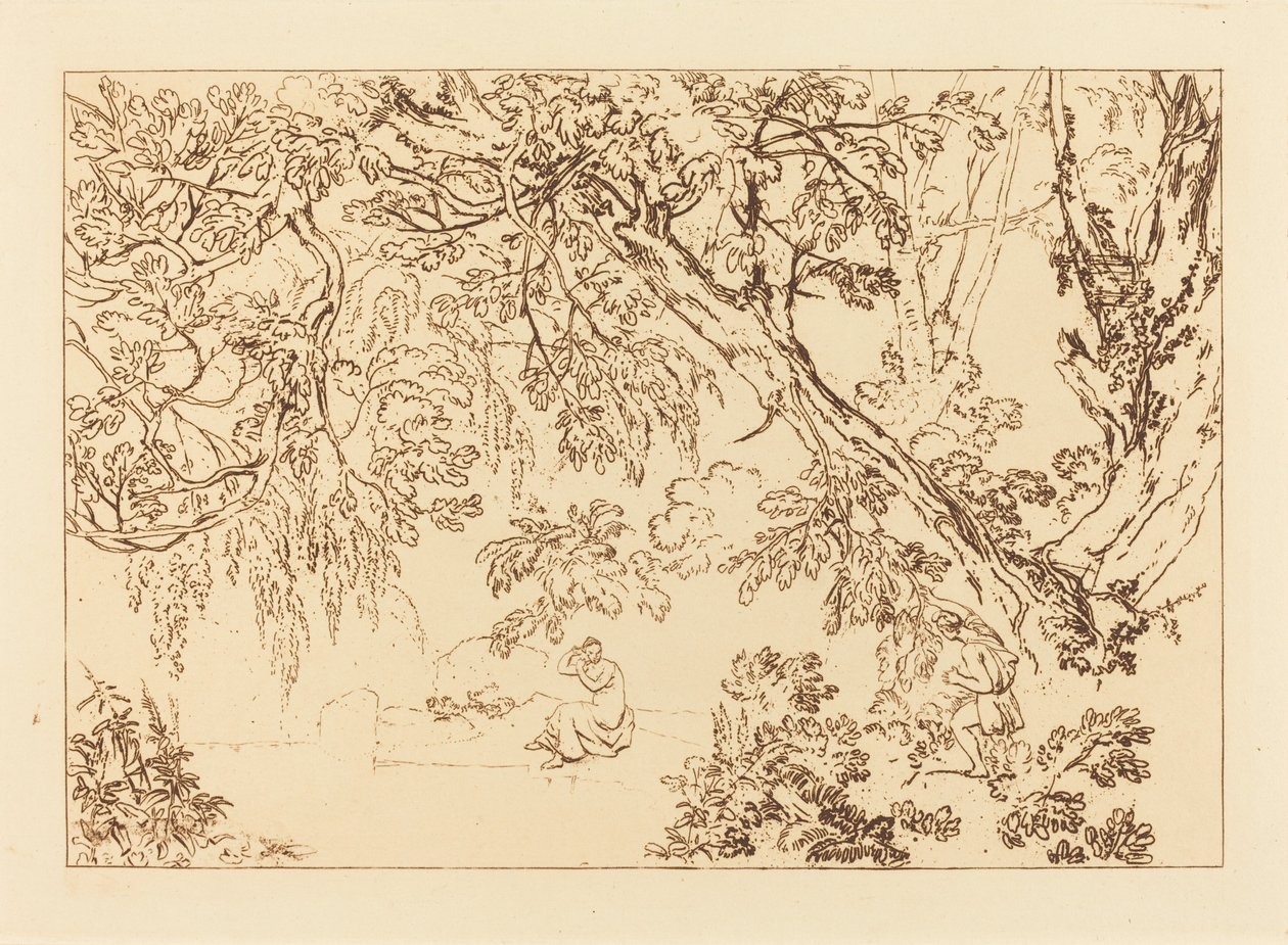 Aesacus and Hesperie by Joseph Mallord William Turner