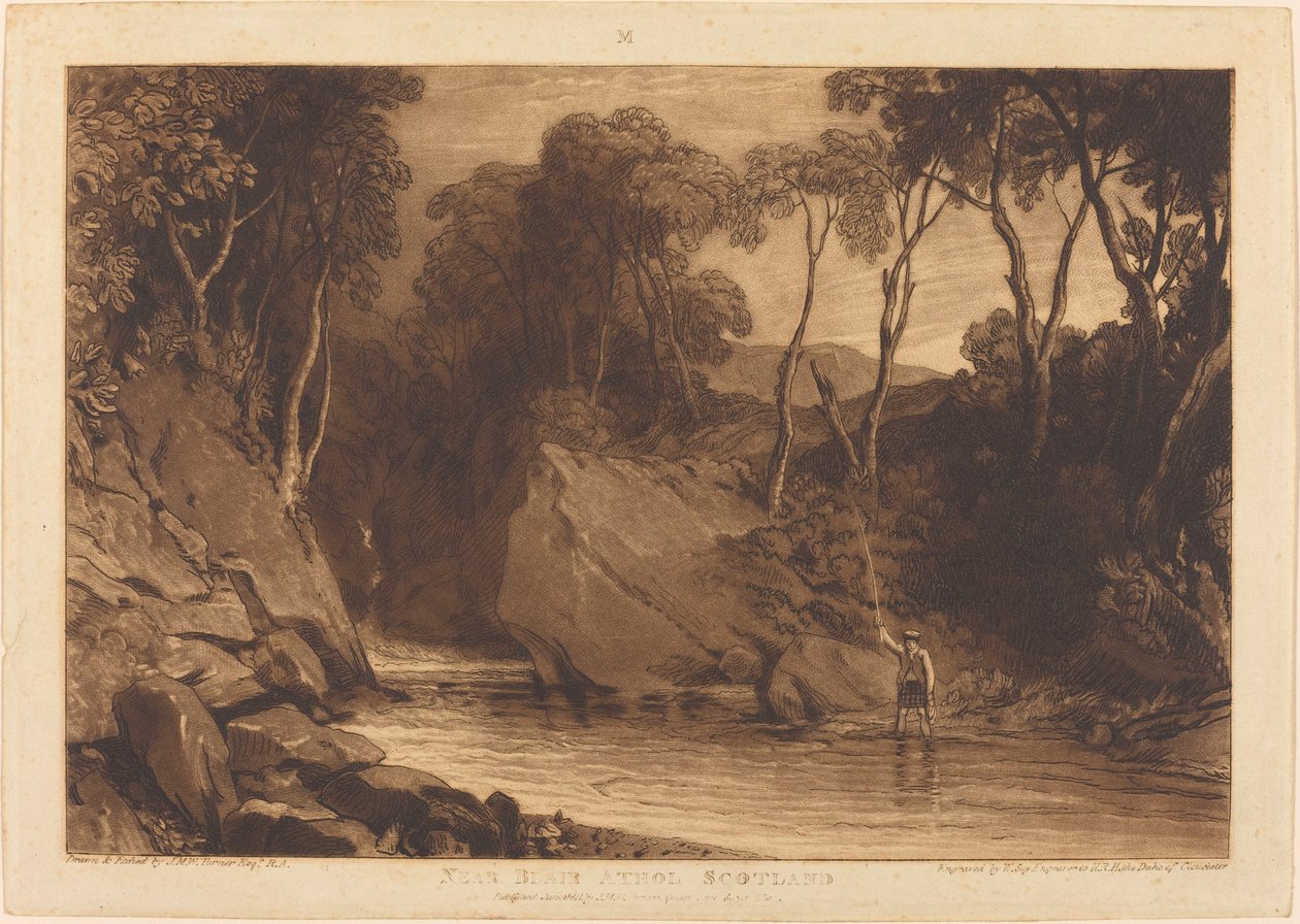 Near Blair Athol by Joseph Mallord William Turner