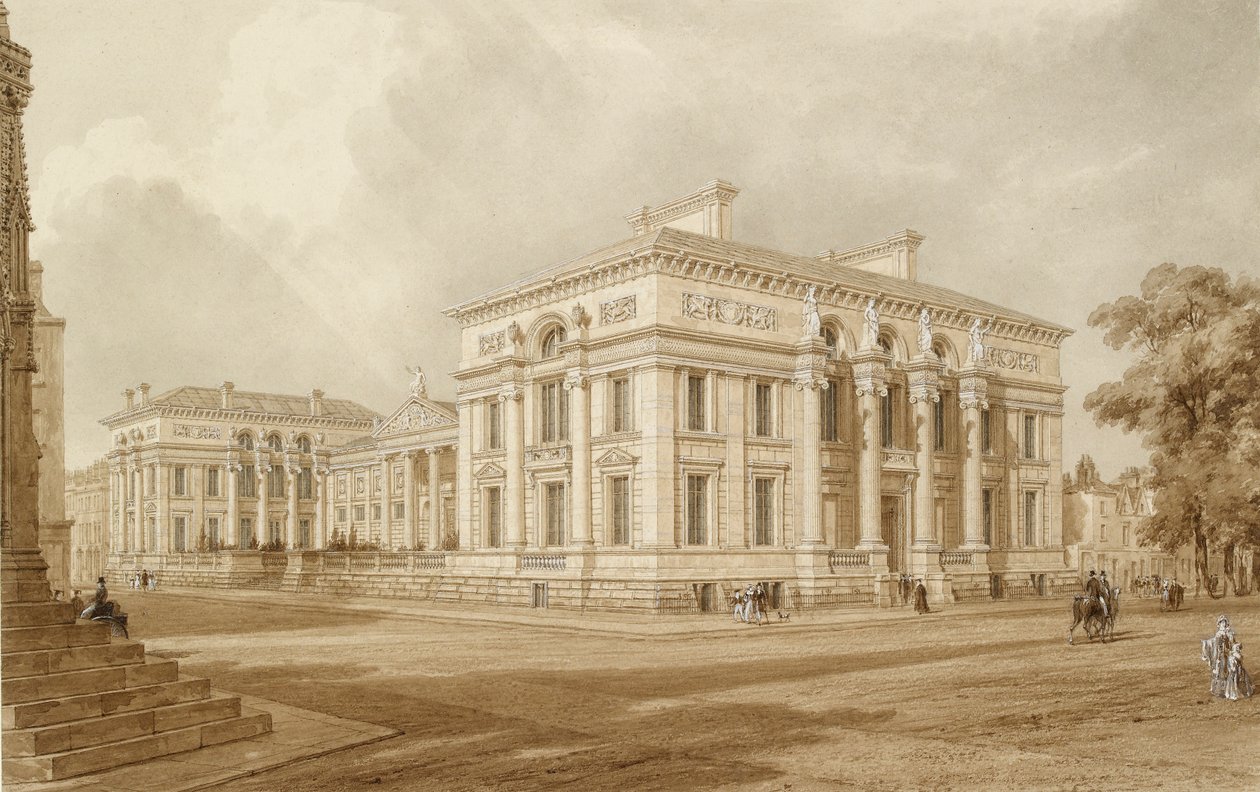 South East View of the Taylor Building and University Galleries by Joseph Mallord William Turner