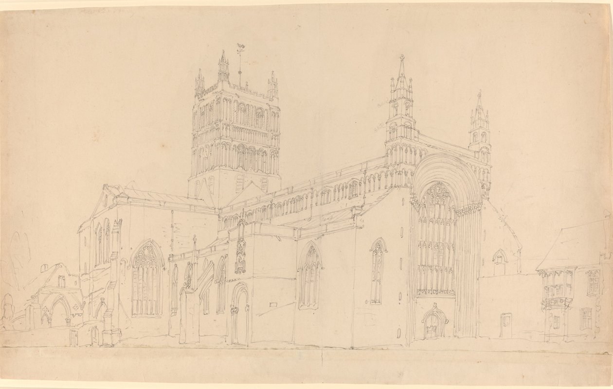 Tewkesbury Abbey by Joseph Mallord William Turner