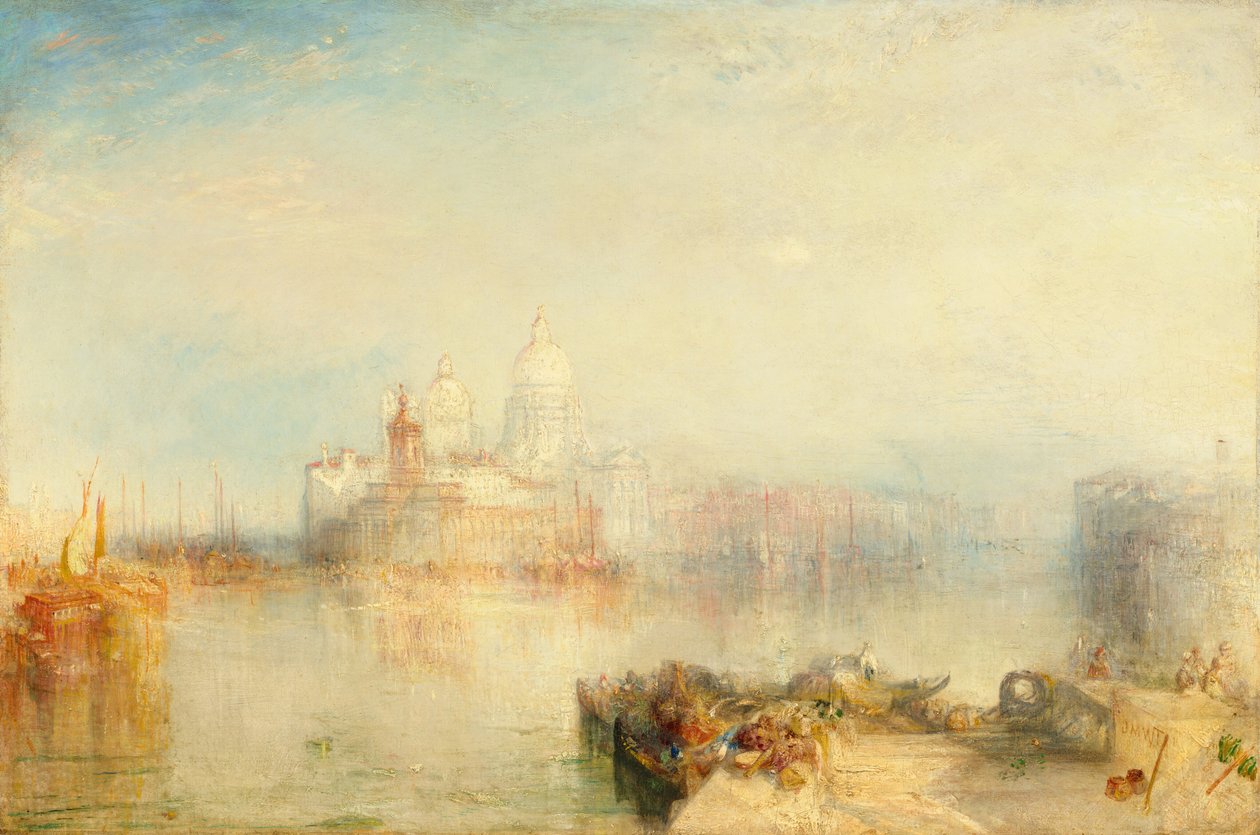 The Dogana and Santa Maria della Salute, Venice, 1843 by Joseph Mallord William Turner