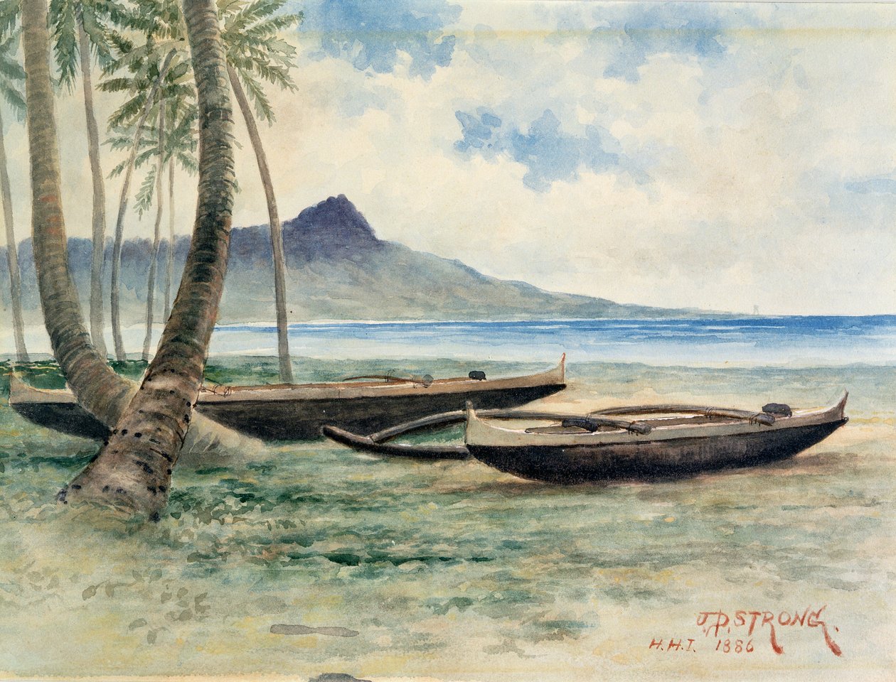 Diamond Head, Hawaii by J.P. Strong