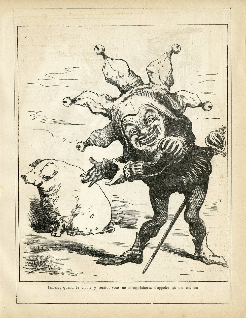 Illustration of J. Blass