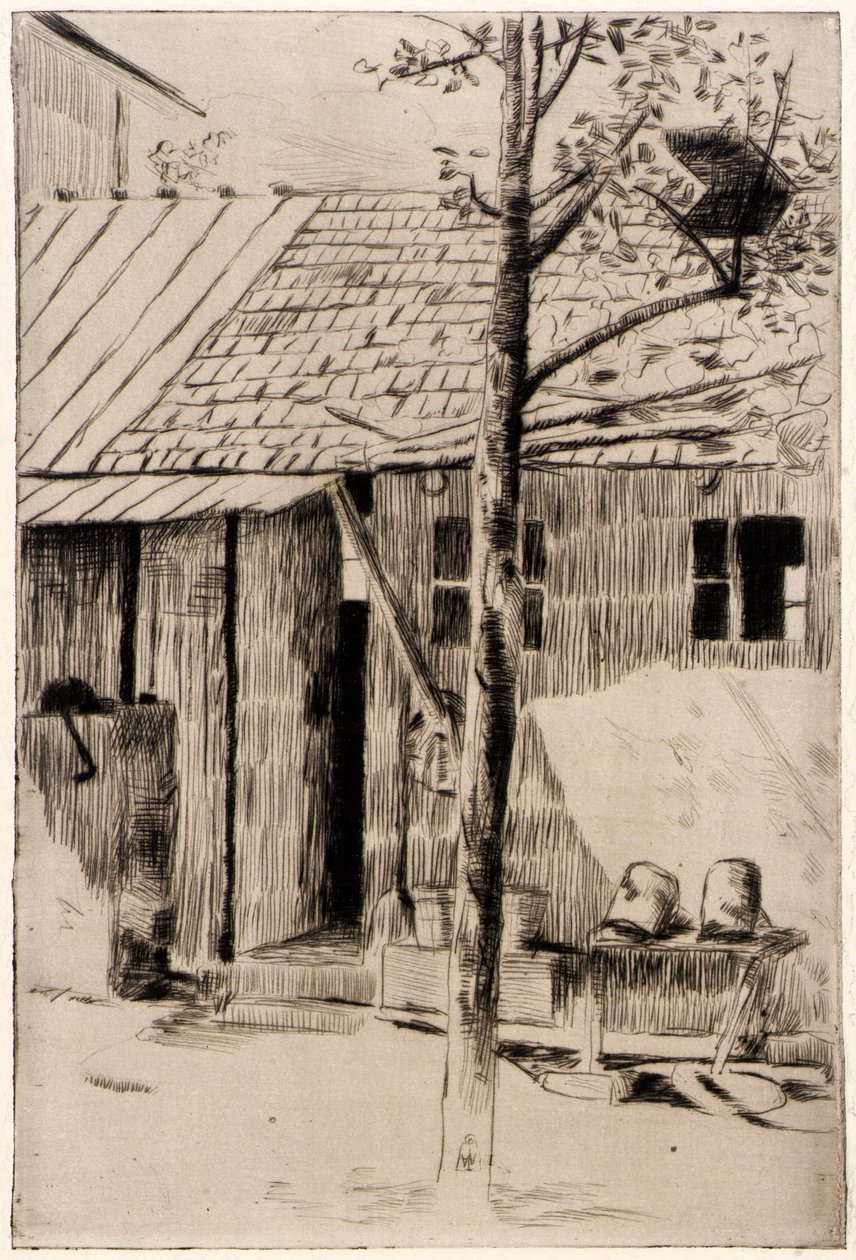 Kitchen Well by J. Alden Weir