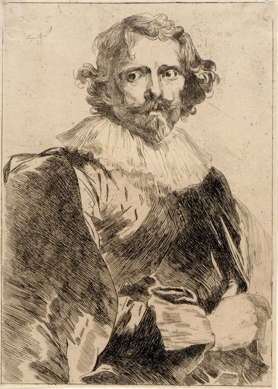 Portrait of Lucas Vorsterman by J. Alden Weir