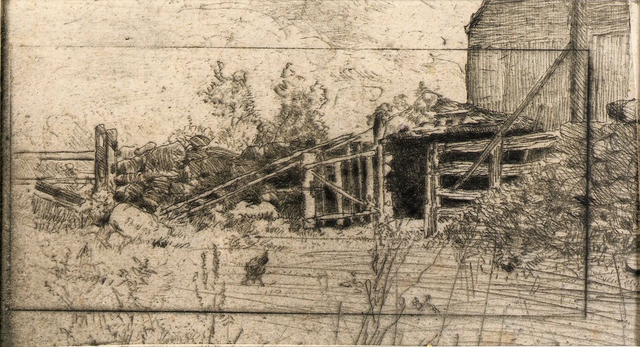 The Webb Farm by J. Alden Weir