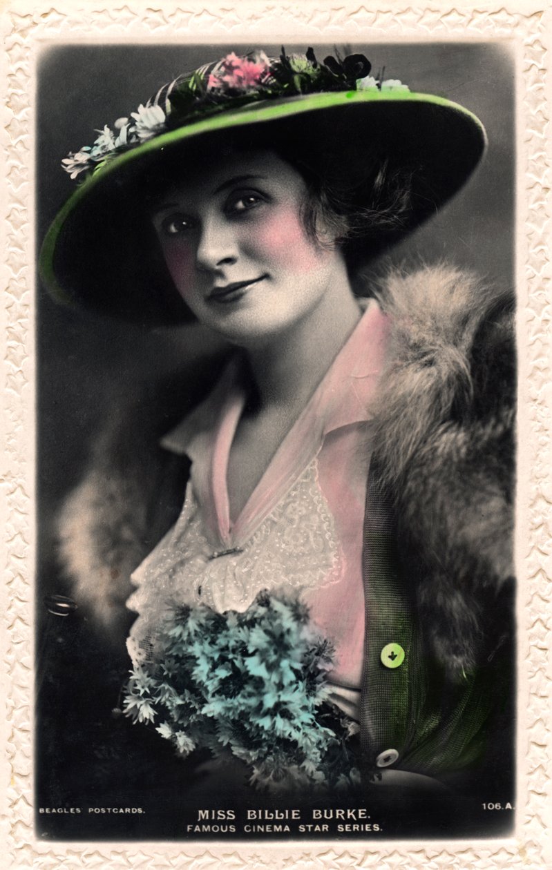 Billie Burke, American Actress by J. Beagles and Co.