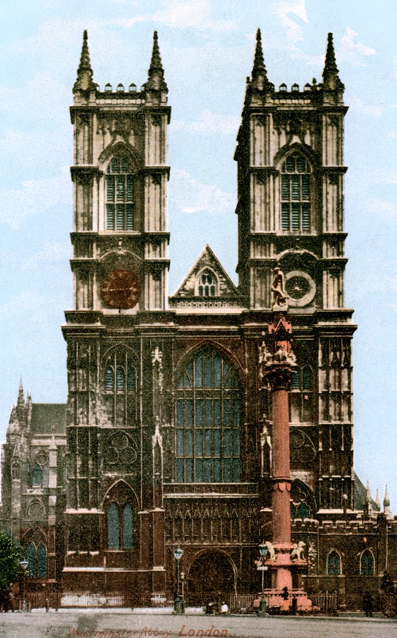Westminster Abbey, London, early 20th century by J. Beagles and Co.