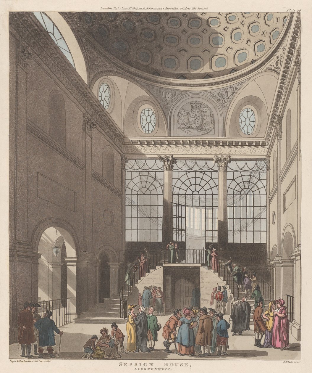 Session House, Clerkenwell by J. Bluck