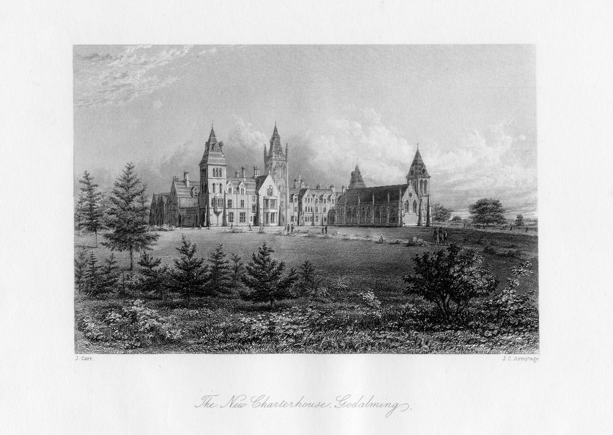 The New Charterhouse, Godalming, Surrey by J. C. Armytage