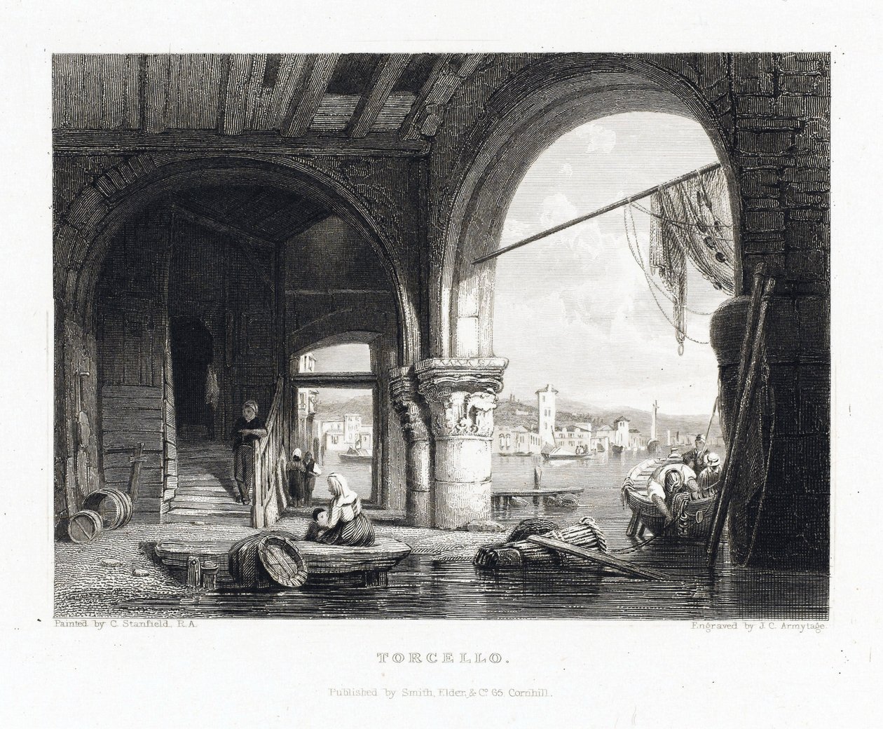 View of the island of Torcello by J. C. Armytage