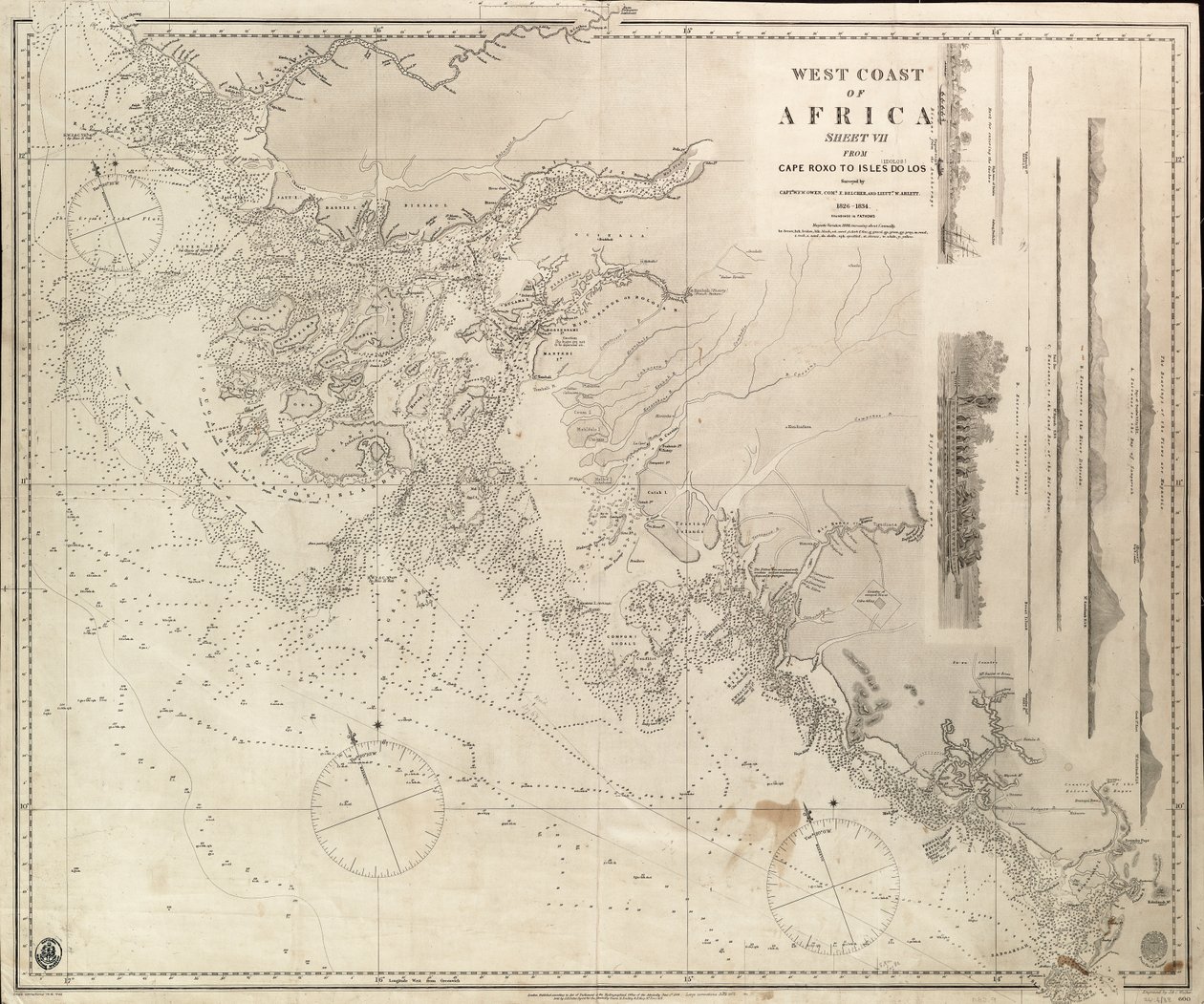 West coast of Africa by J. & C. Walker