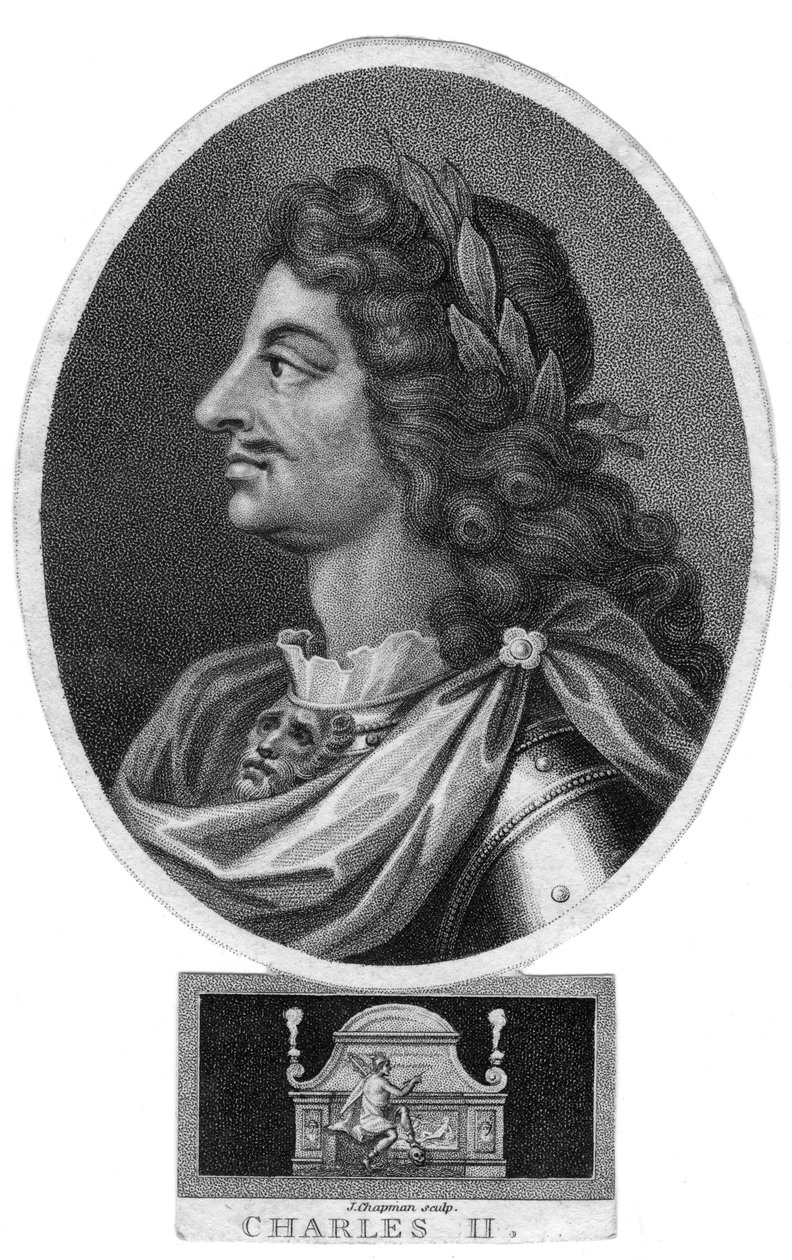 Charles II, King of England, Scotland and Ireland by J. Chapman