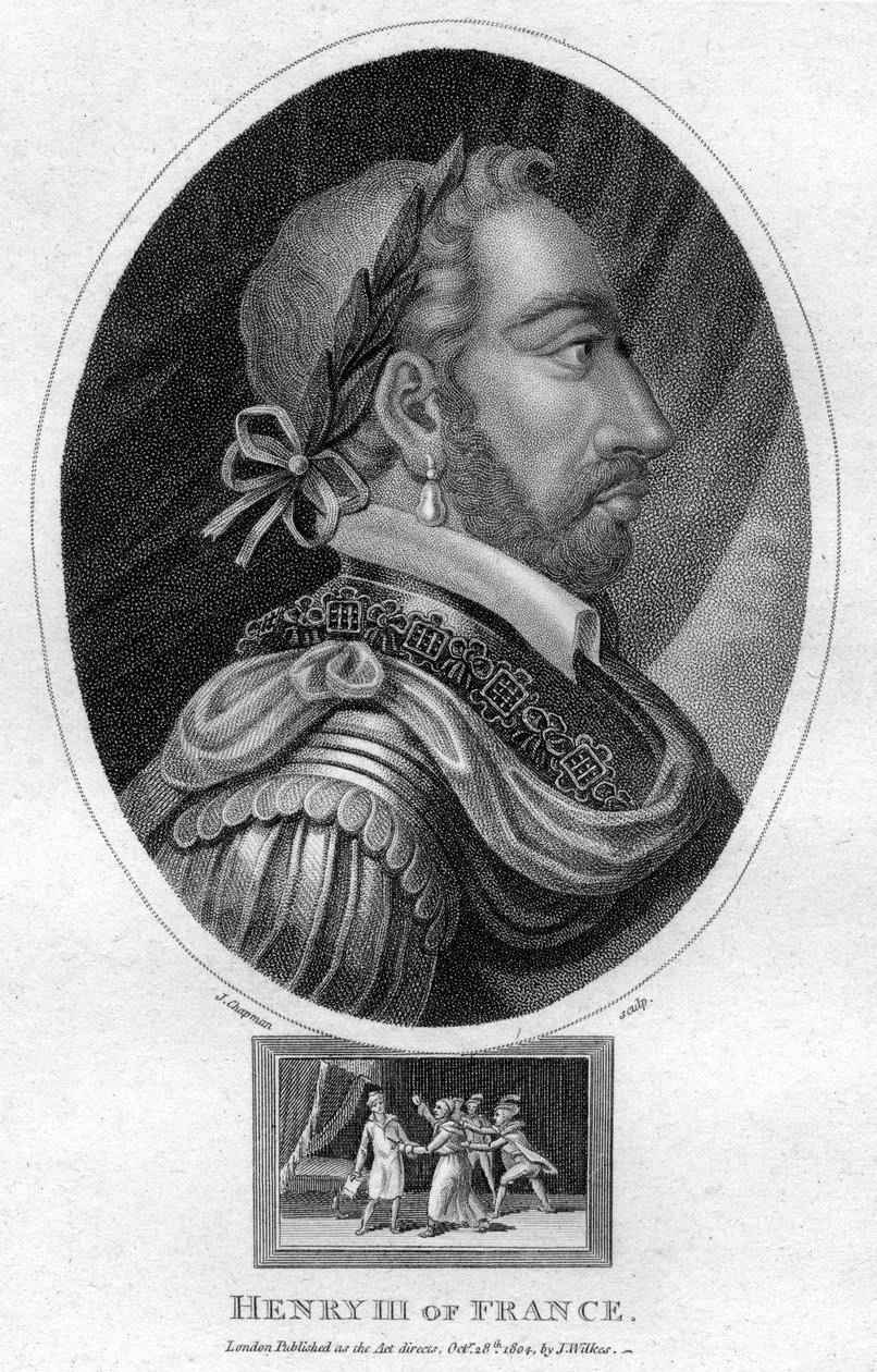 Henry III, King of France by J. Chapman