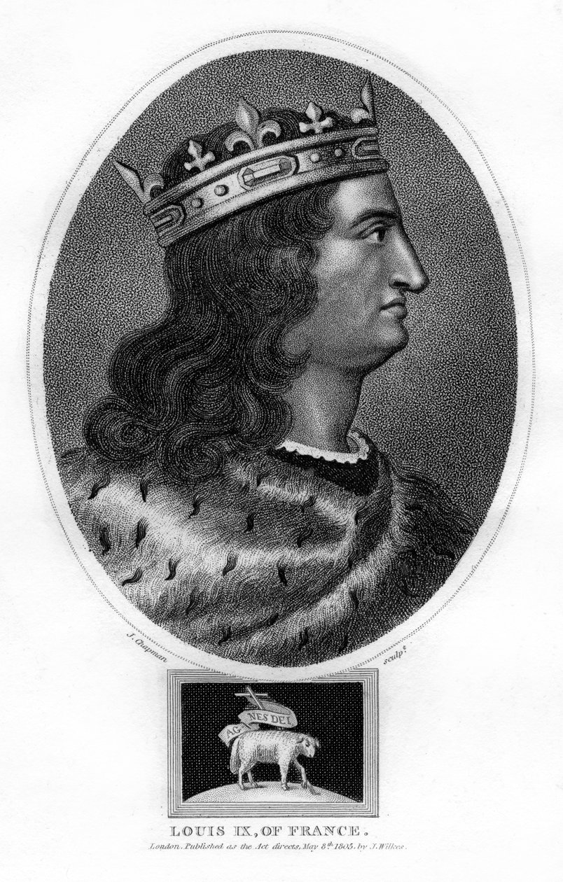 Louis IX, King of France by J. Chapman