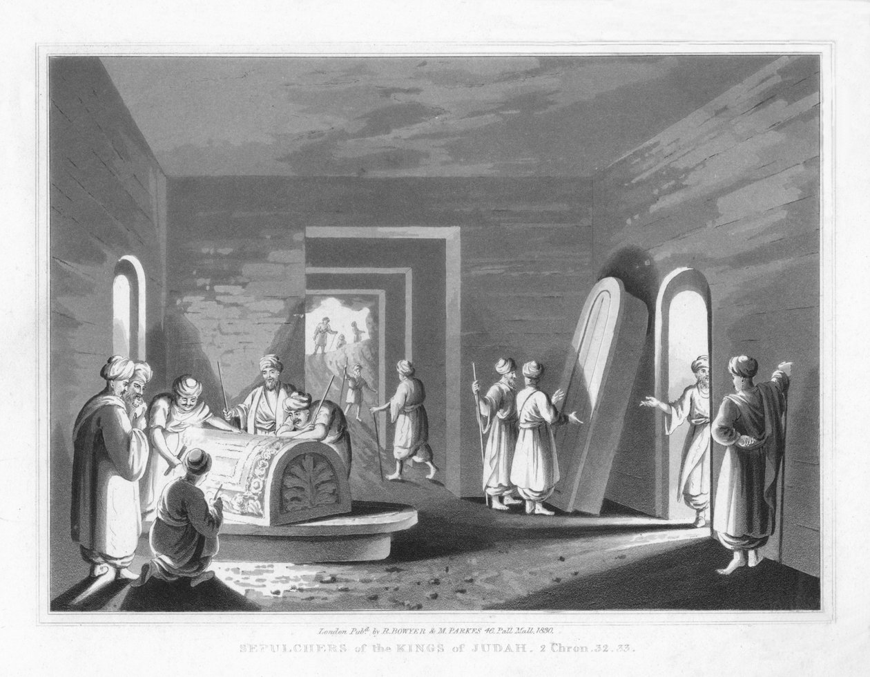 Sepulchers of the Kings of Judah. 2 Chronicles, 32.33 by J. Clarke
