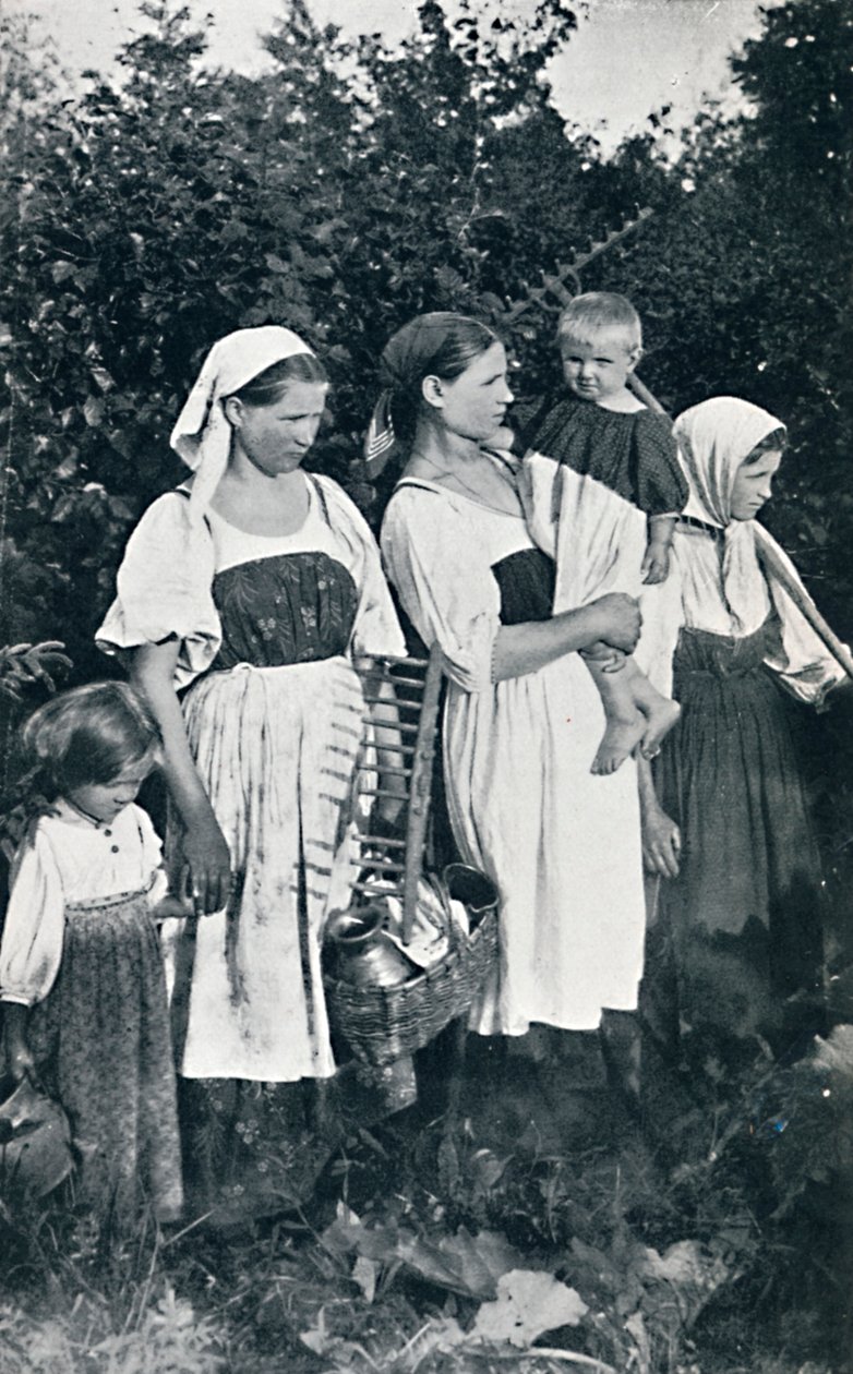 Peasant Types of Great Russia by J. Daziaro
