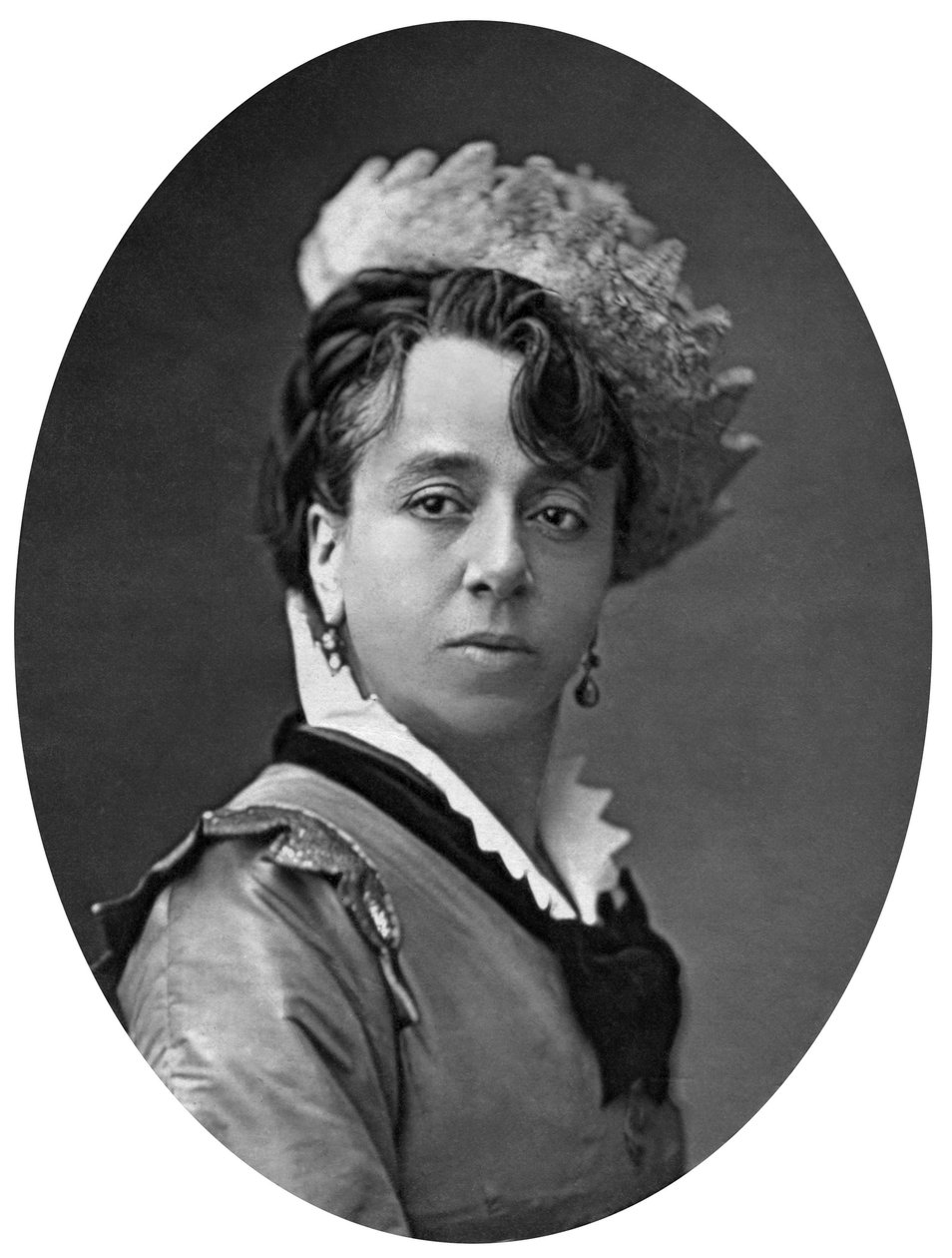 Mace Montrouge, French Actress by J. E. Tourtin