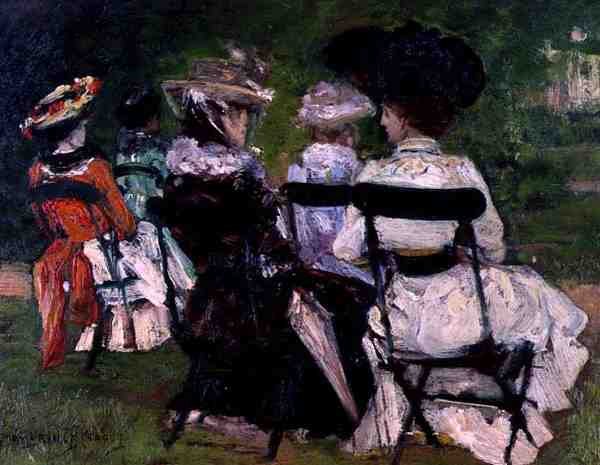 In the Park, c.1900 by J. Edward Homerville Hague