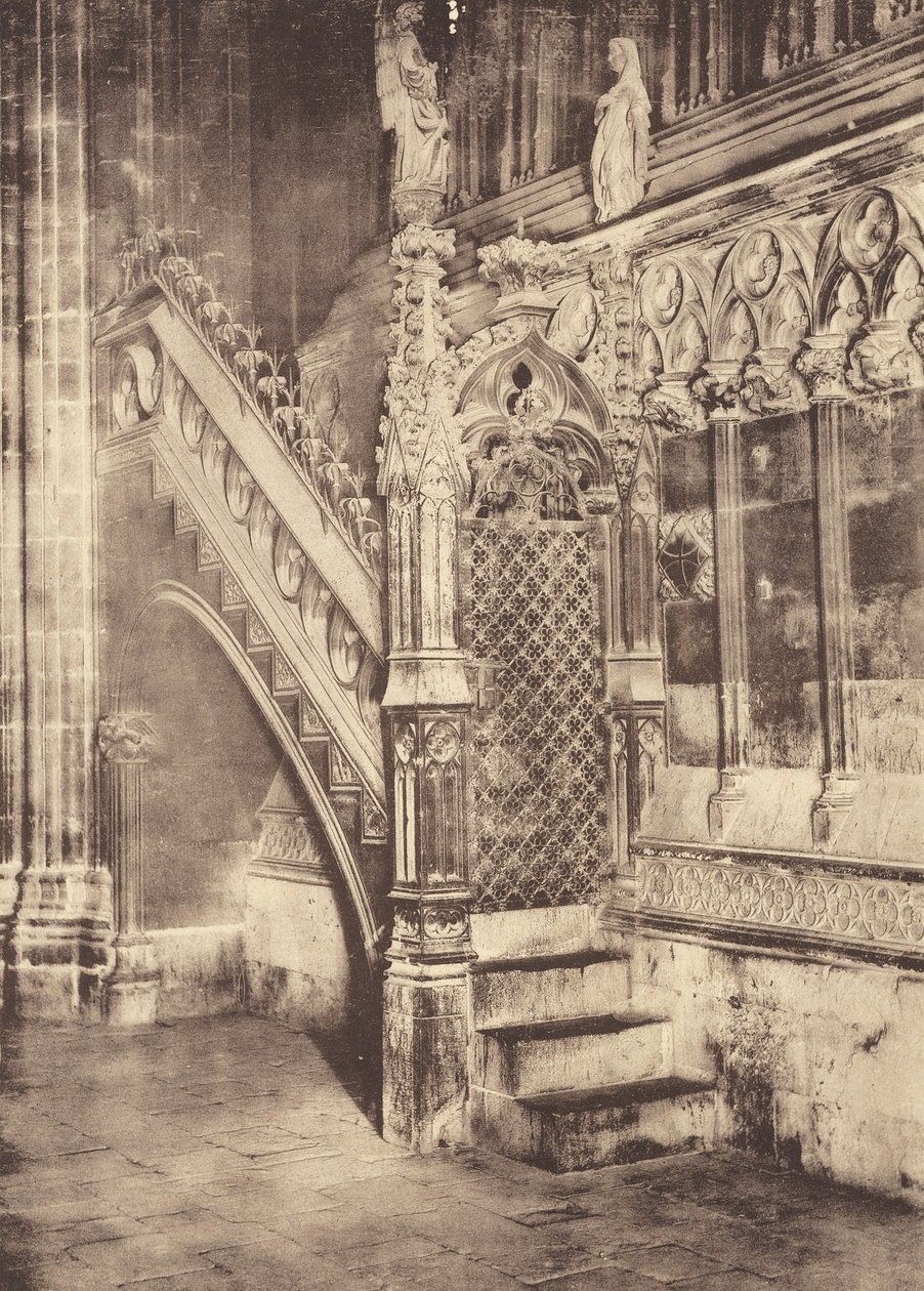 Pulpit Staircase, Barcelona Cathedral by J. Furnells
