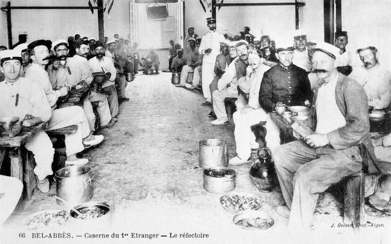French Foreign Legion, Sidi Bel Abbes, Algeria, 1910 by J. Geiser