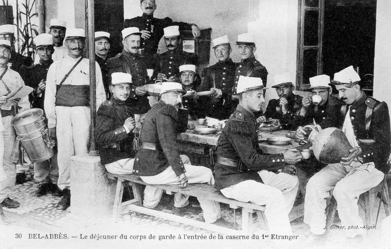 French Foreign Legion, Sidi Bel Abbes, Algeria by J. Geiser