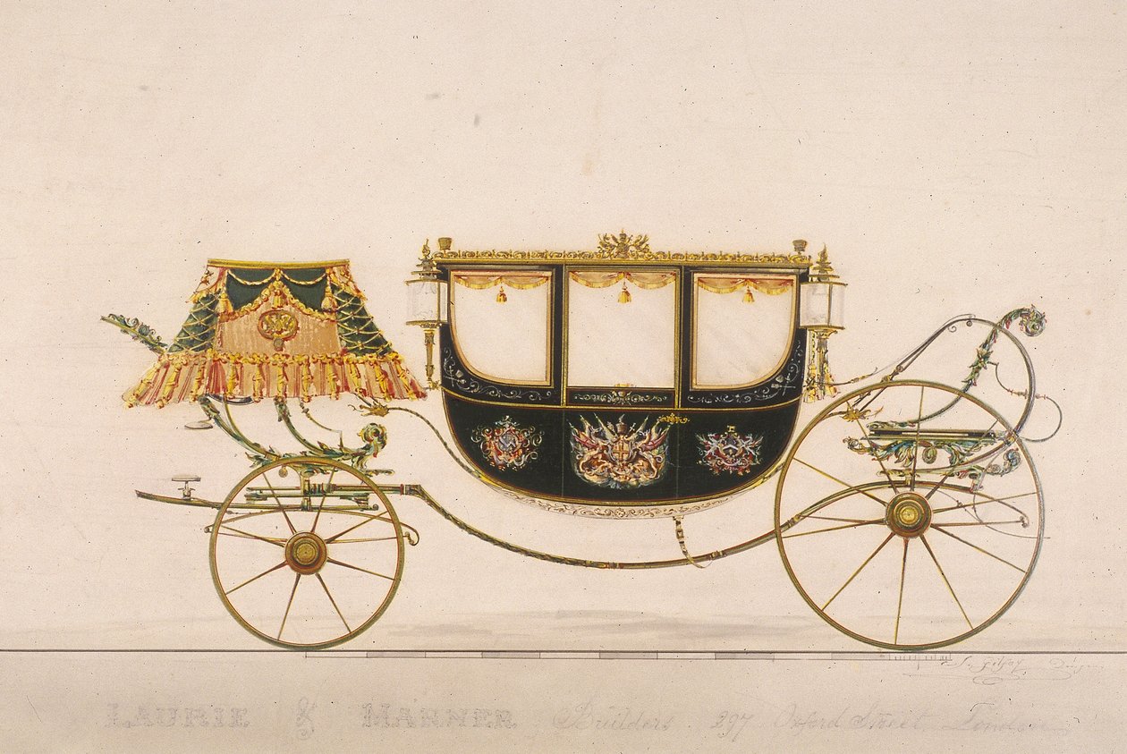 Civic Carriage of Lord Mayor William Hunter, 1851 by J Gilfoy