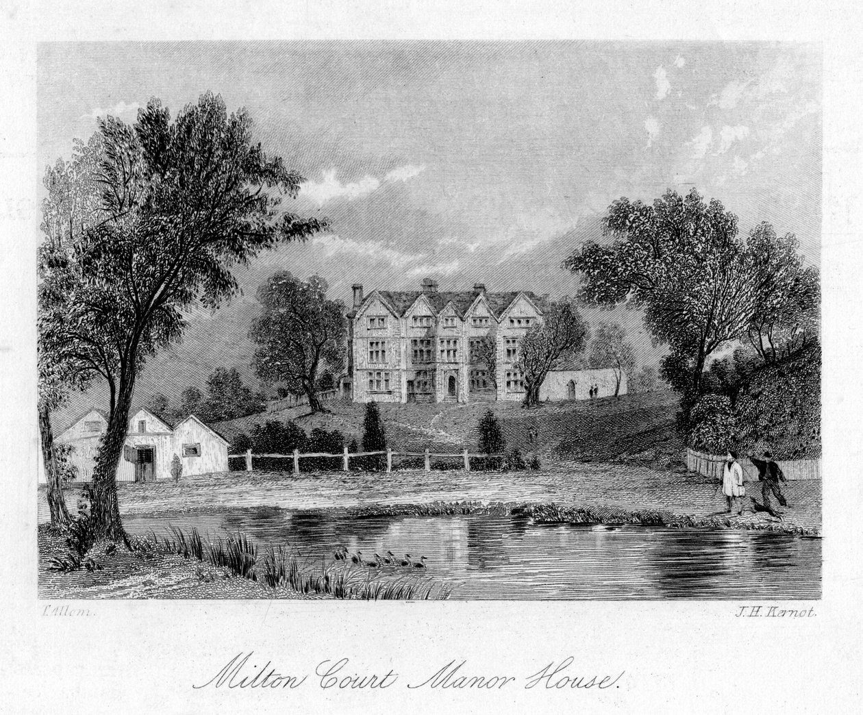 Milton Court Manor House, Surrey, 18th century by J. H. Kernot