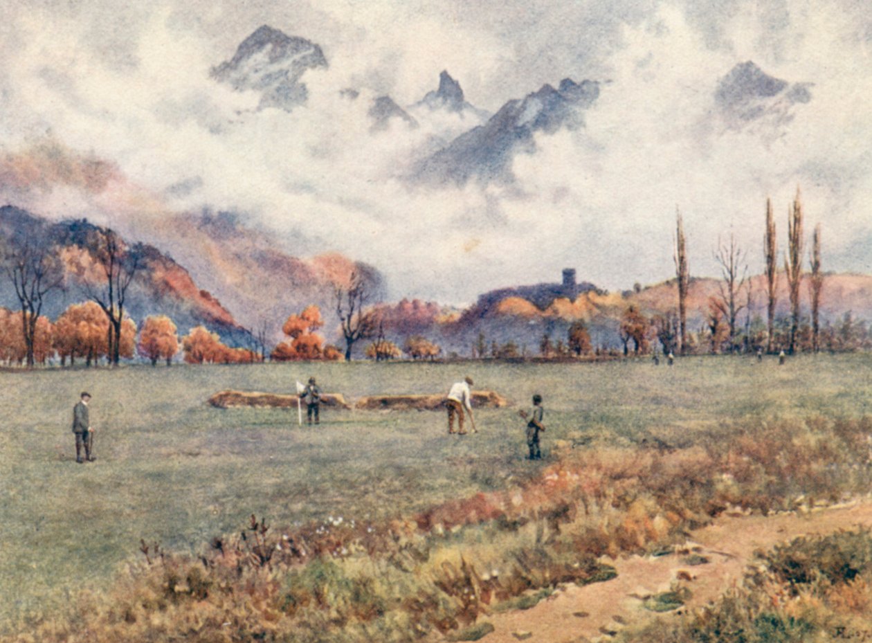 Montreux Golf Club Links at Aigle, JHL by J. Hardwicke Lewis