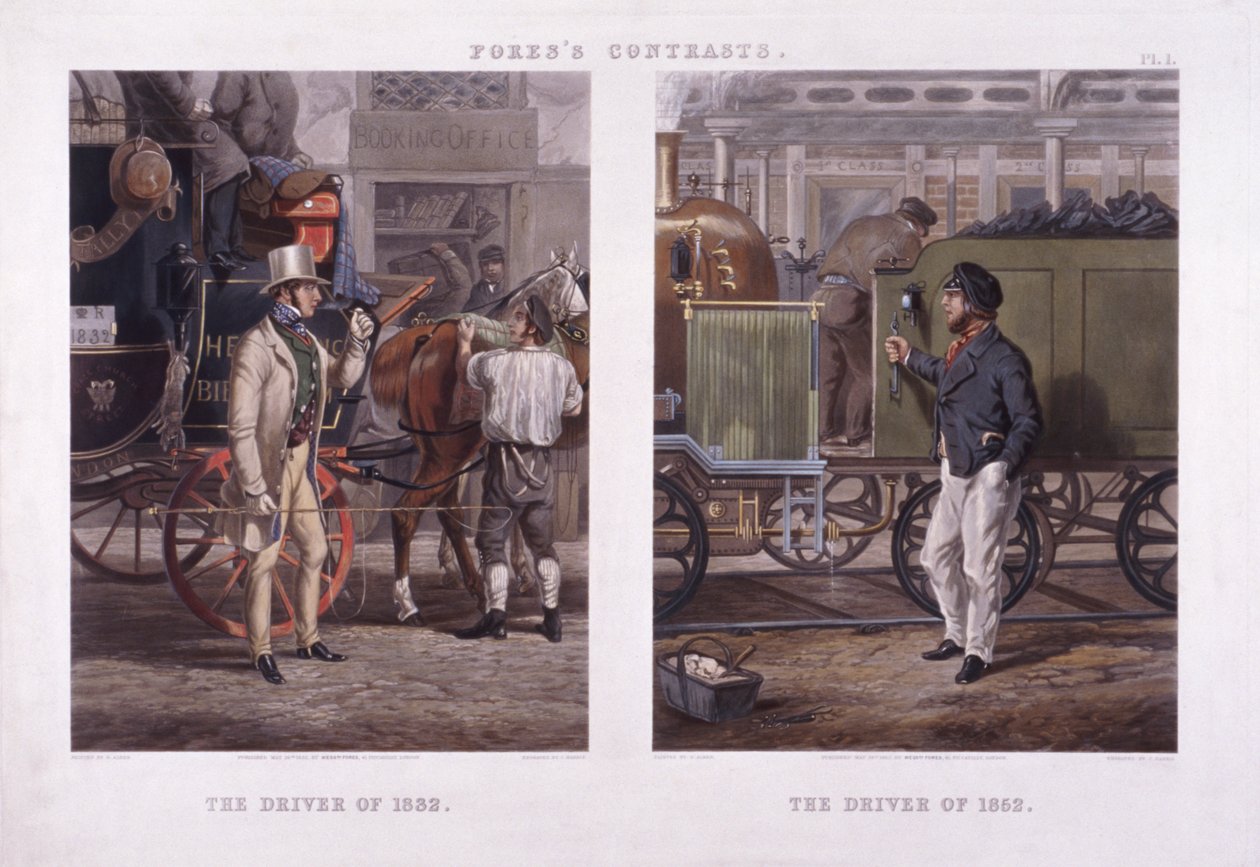 The Driver of 1832 and The Driver of 1852 by J Harris