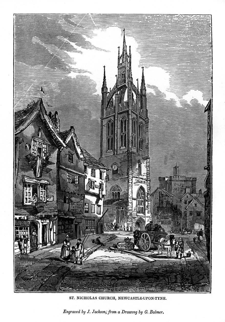 St Nicholas Church, Newcastle-Upon-Tyne by J. Jackson