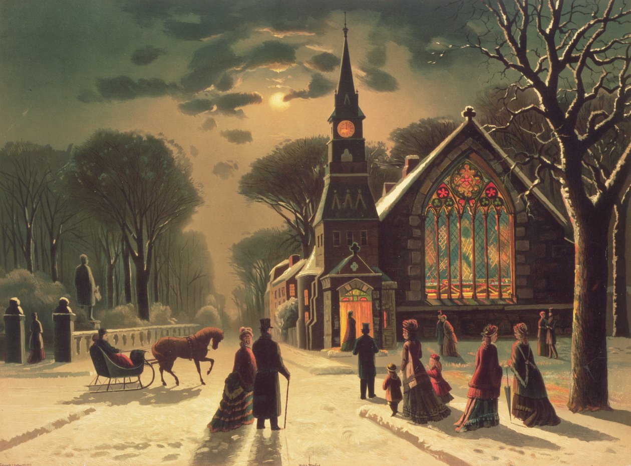 Christmas Eve, pub. by J. Hoover and Son, 1878 by J. Latham