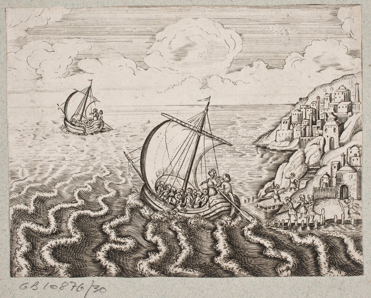Illustration to Adam Olearius, 
