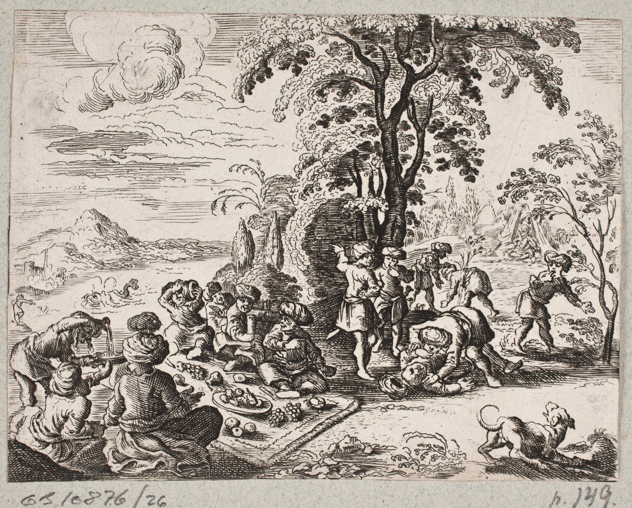 Illustration to Adam Olearius, 