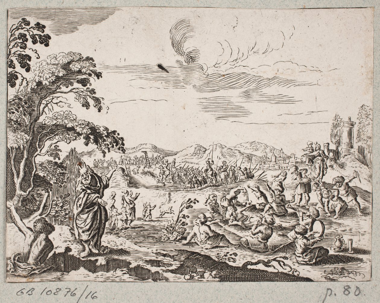 Illustration to Adam Olearius, “Persianischer Rosenthal von einem Sinnreichen Poeten Schich Saadi [...]”, Schleswig 1660 by J. Muller