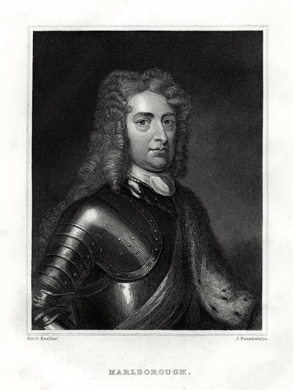 John Churchill, the Duke of Marlborough, English soldier, 1860 by J. Posselwhite