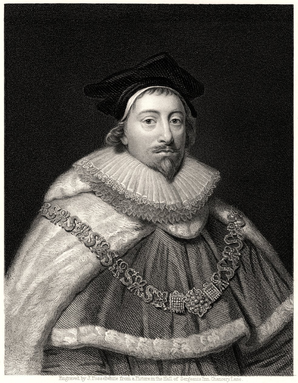 Sir Edward Coke, Recorder of London by J. Posselwhite