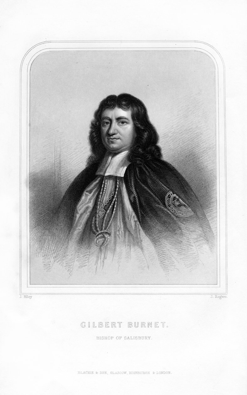 Gilbert Burnet, Scottish theologian and historian by J. Rogers