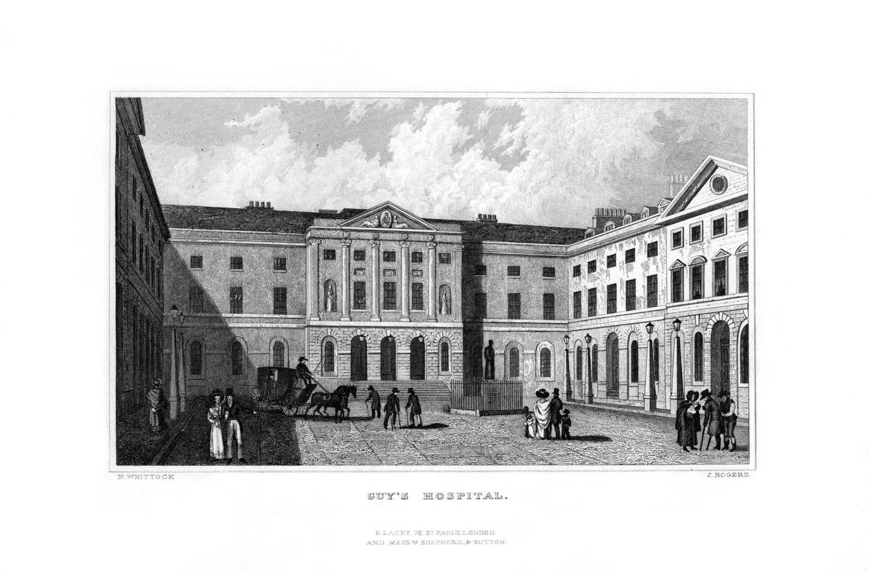 Guys Hospital, Southwark, London by J. Rogers