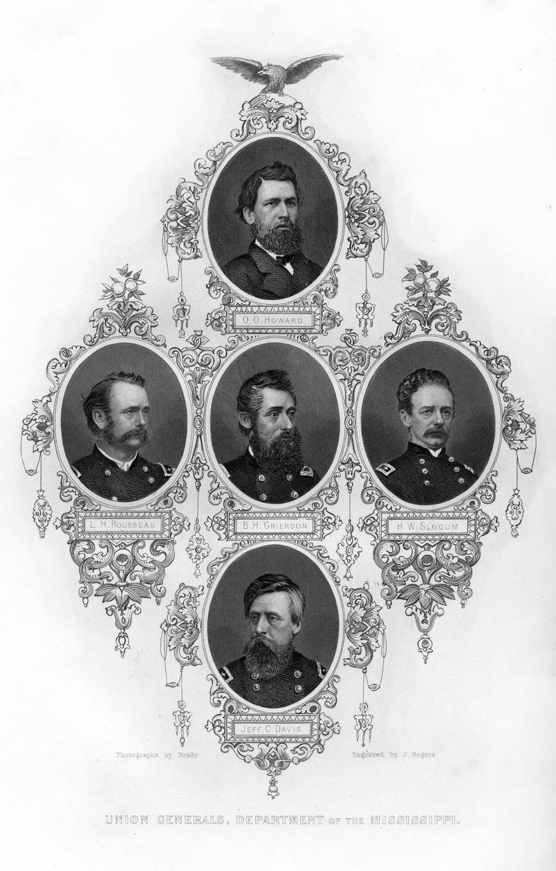 Union generals of the Department of the Mississippi, American Civil War by J. Rogers
