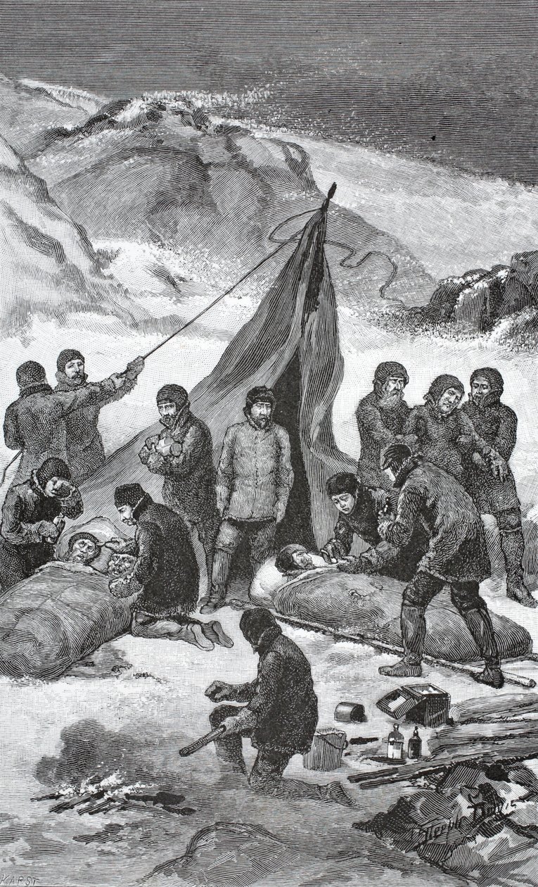 The Rescue, June 23, 1884, pub. London 1886 by J. Steeple Davis