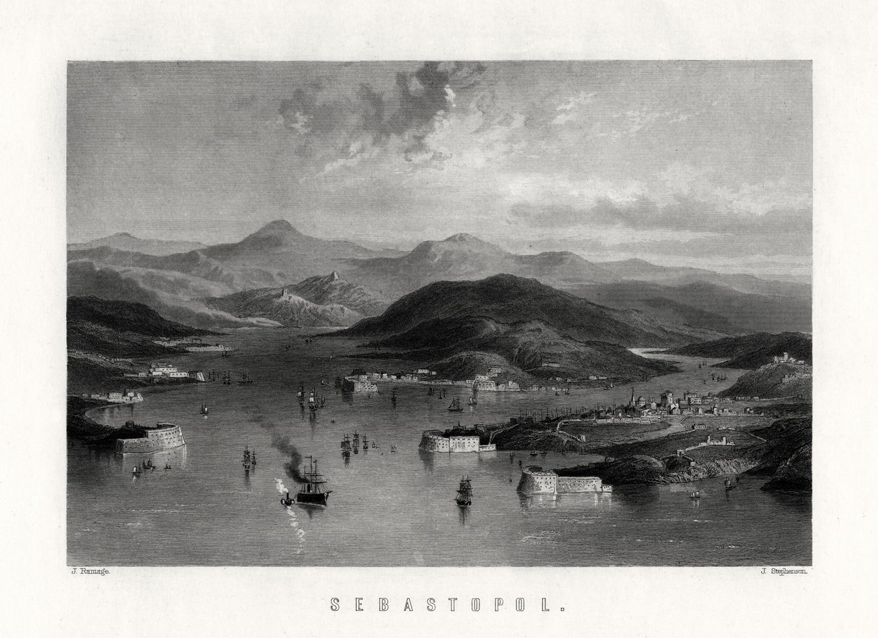 Sebastopol, Ukraine, 19th century by J. Stephenson