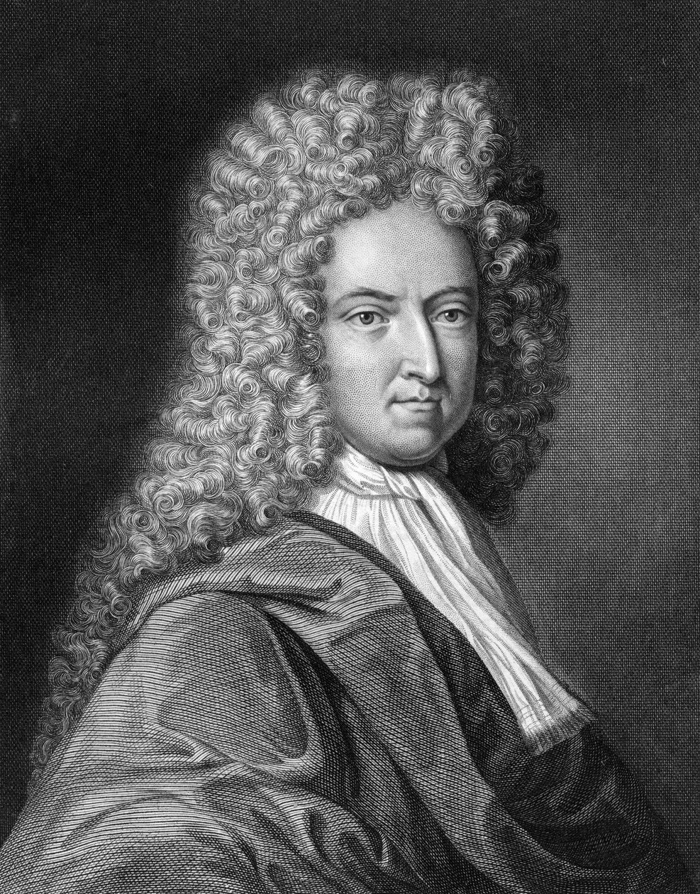 Daniel Defoe, English writer and journalist, 1836 by J. Thomson