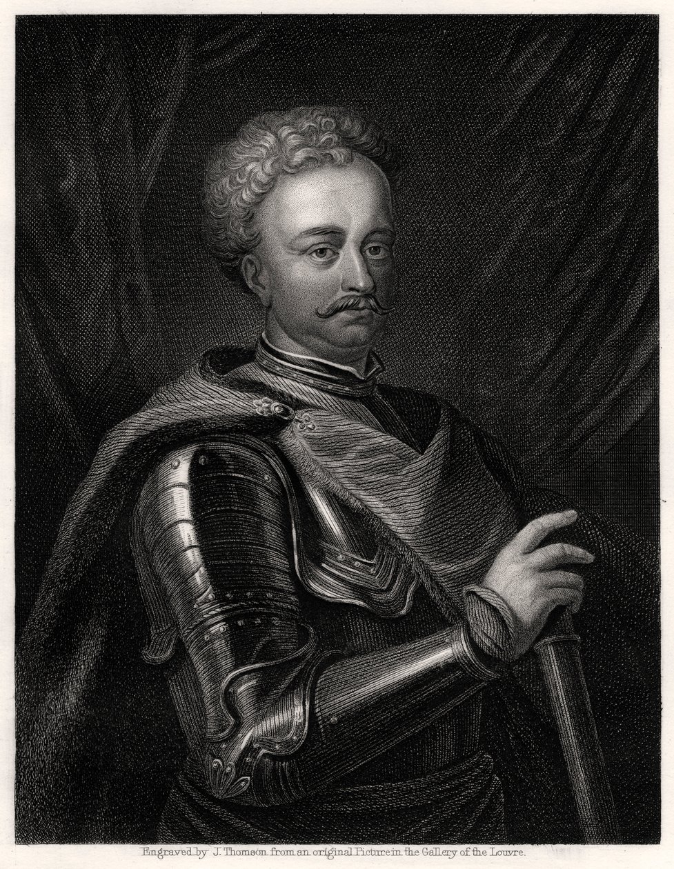 Jan III Sobieski, King of the Polish-Lithuanian Commonwealth, 19th century by J. Thomson