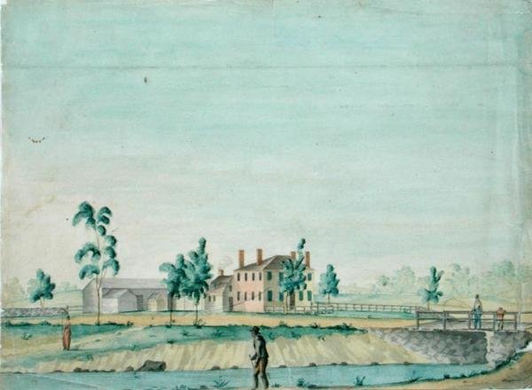 William Rogers House, Billerica, Massachusetts, c.1820 by Jabez Ward Barton