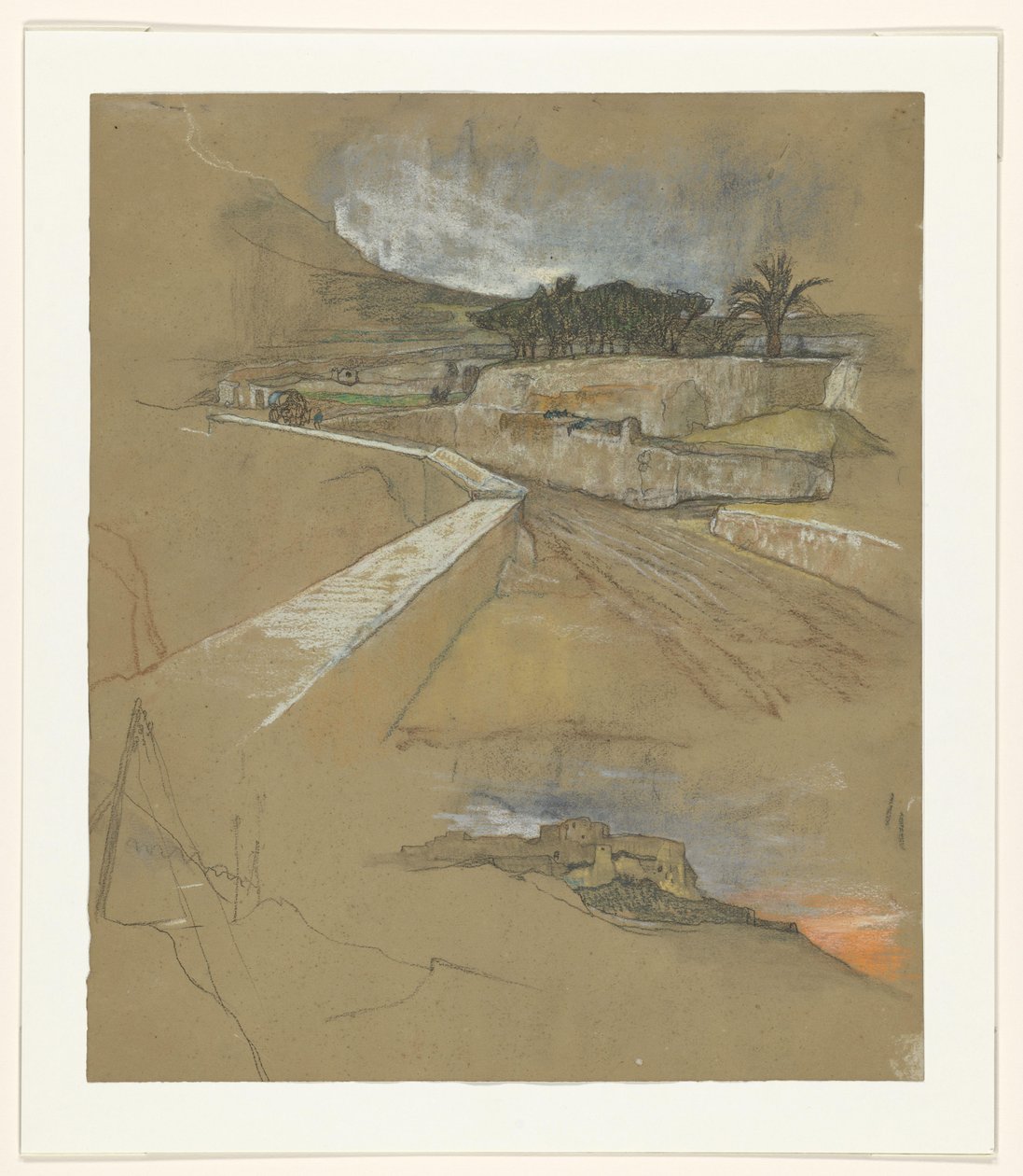 Two Travel Sketches of Alicante, Spain by Jac van Looij